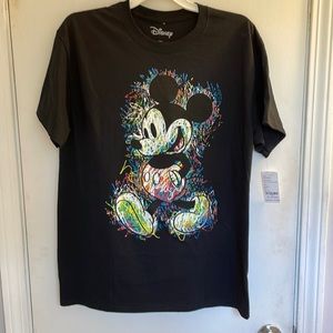 Disney unisex Mickey Mouse t-shirt black size L/G/G